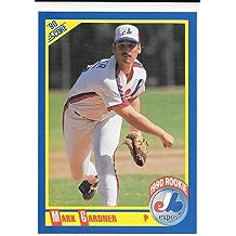 Mark Gardner 1990 Score Montreal Expos Rookie Card #639