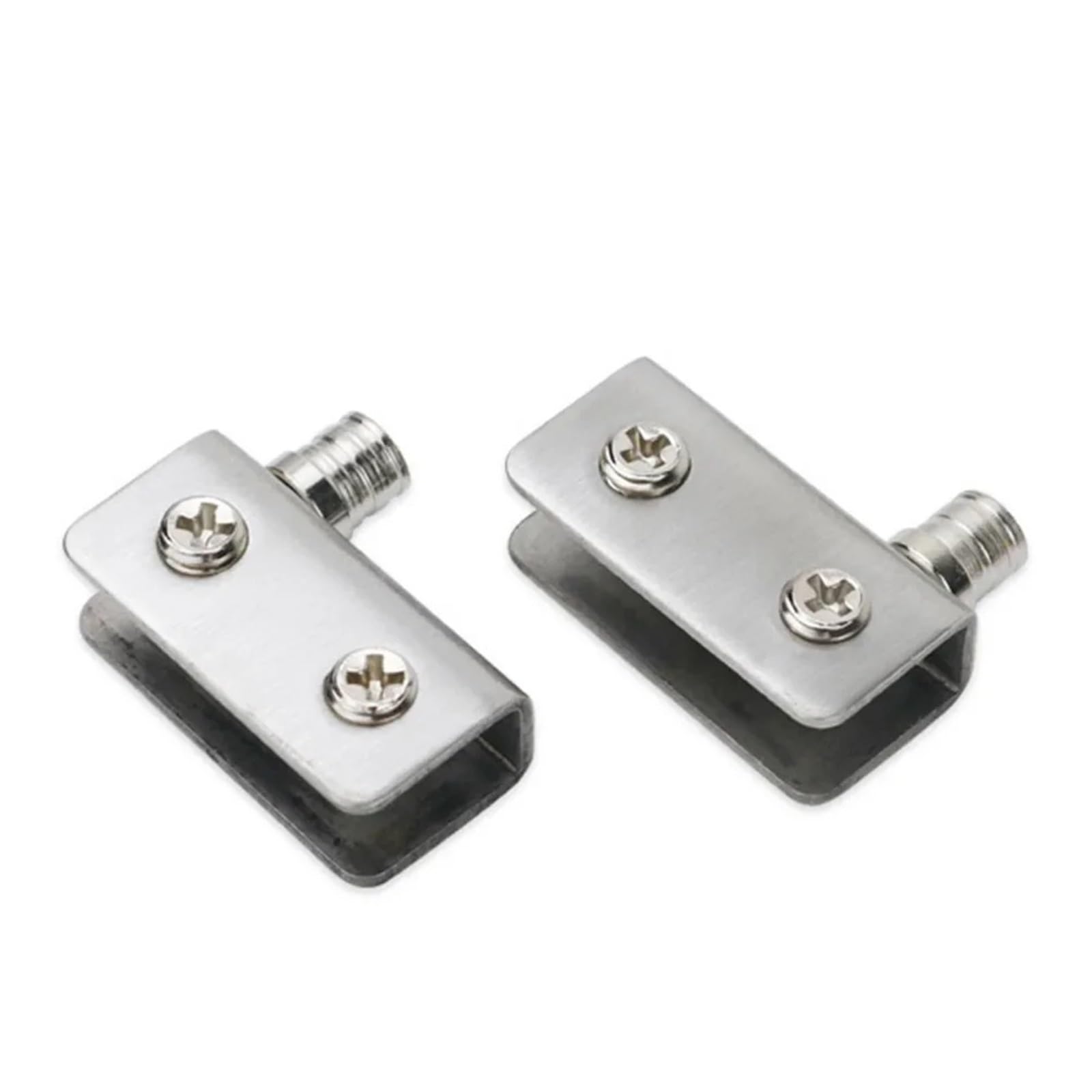 Glass Door Hinge 1Pair Stainless Steel Glass Door Pivot Hinges