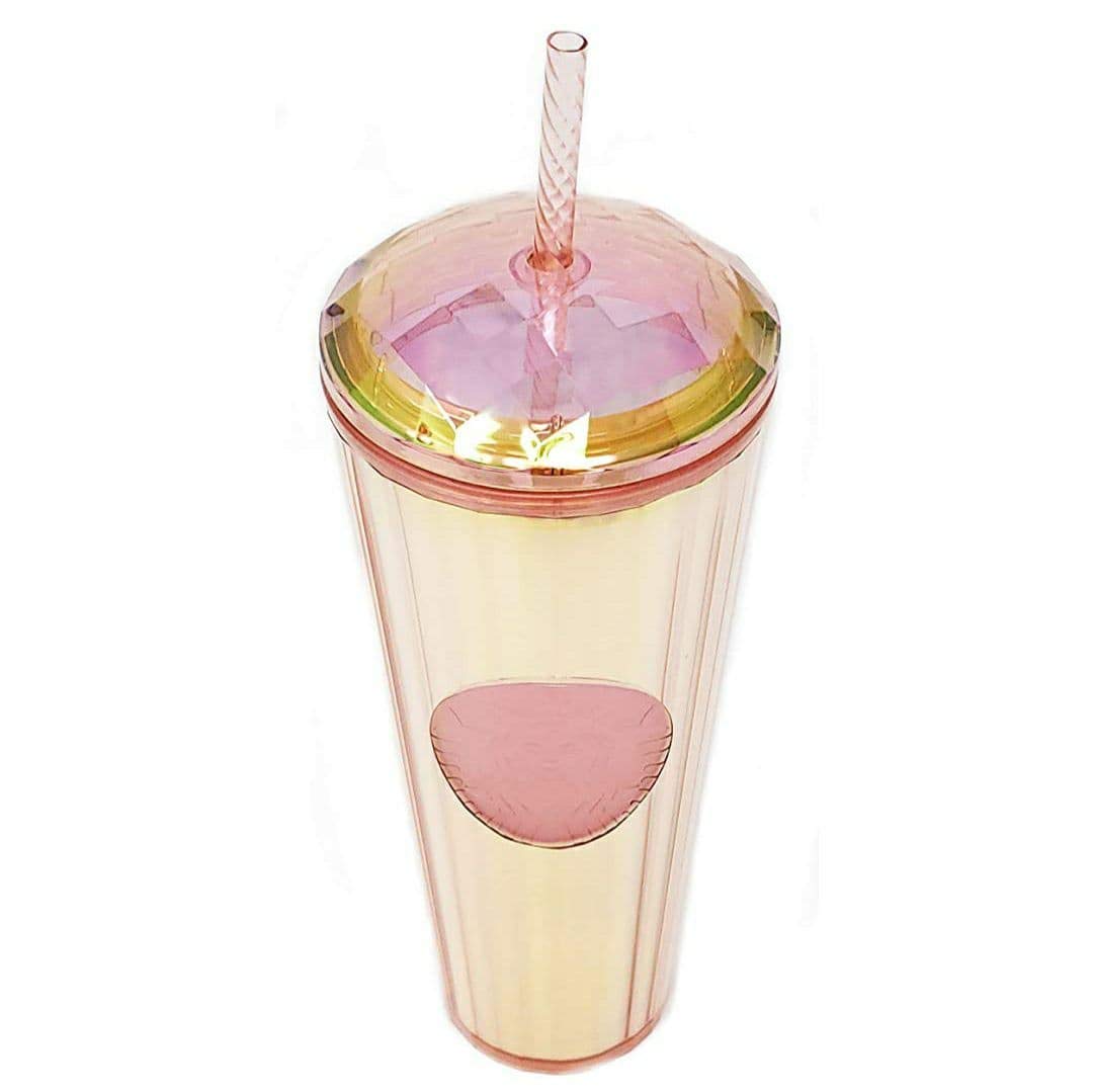 Amazon.com | Starbucks Pink Kaleidoscope Iridescent Dome Traveler Tumbler  Cold Cup Venti 24 oz Venti: Tumblers & Water Glasses