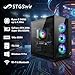 STGsivir Gaming PC, GeForce RTX 2060 Super 8GB GDDR6,Ryzen 5 3400G bis zu 4.2 Ghz,16G DDR4,1TB SSD, WLAN 6,BT5.0,RGB Lüfter x3,Windows11 Pro,Gamer PC Computer Desktop