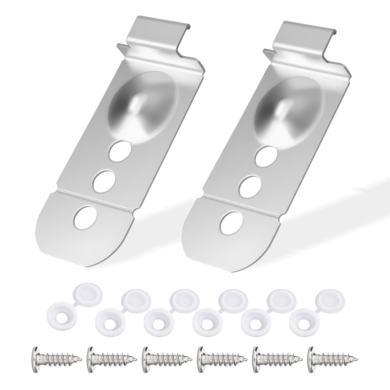 Dishwasher Installation Bracket Kit 2PCS Dishwasher Mounting Clips Compatible with Samsung DW80M DW80R DW80B Series DW80B7070US DW80M9550UG DW80R7060US/AA Replace#: DD98-01051C
