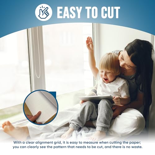 vgoltd Frosted Window Film Self Adhesive Vinyl Privacy Film Opaque Stickers Vinyl Covering for Glass Windows Bathroom Home & Office Doors (30 x 100 cm) - Cosy Home Interiors vgoltd Frosted Window Film Self Adhesive Vinyl Privacy Film Opaque Stickers Vinyl Covering for Glass Windows Bathroom Home & Office Doors (30 x 100 cm) - Image 7