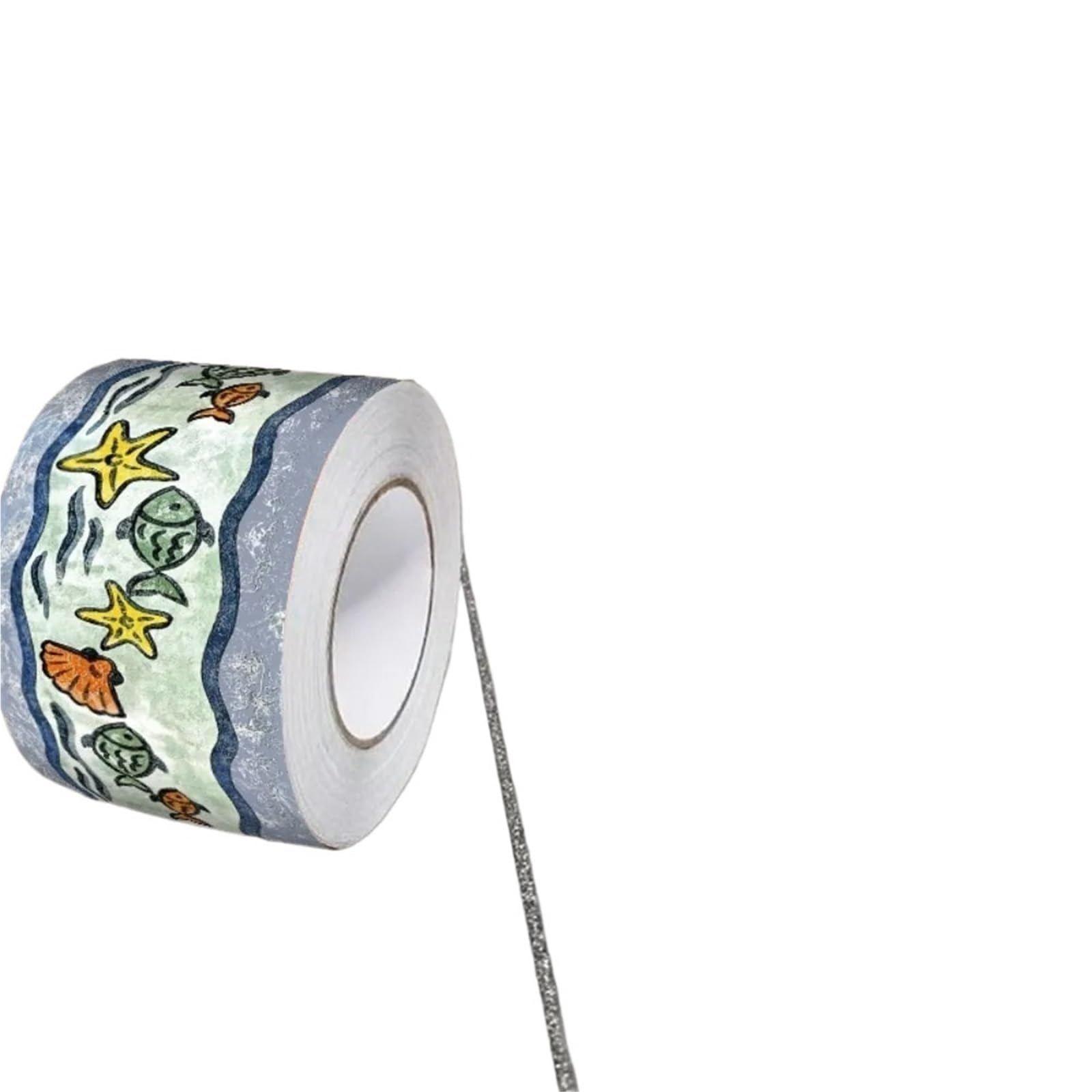 Gsclz 5M-Color04 2Pcs Diy 5/10 Meter Wall Base Thickened Skirting Line Self Adhesive Soft Sticker Home(5M-Color04)
