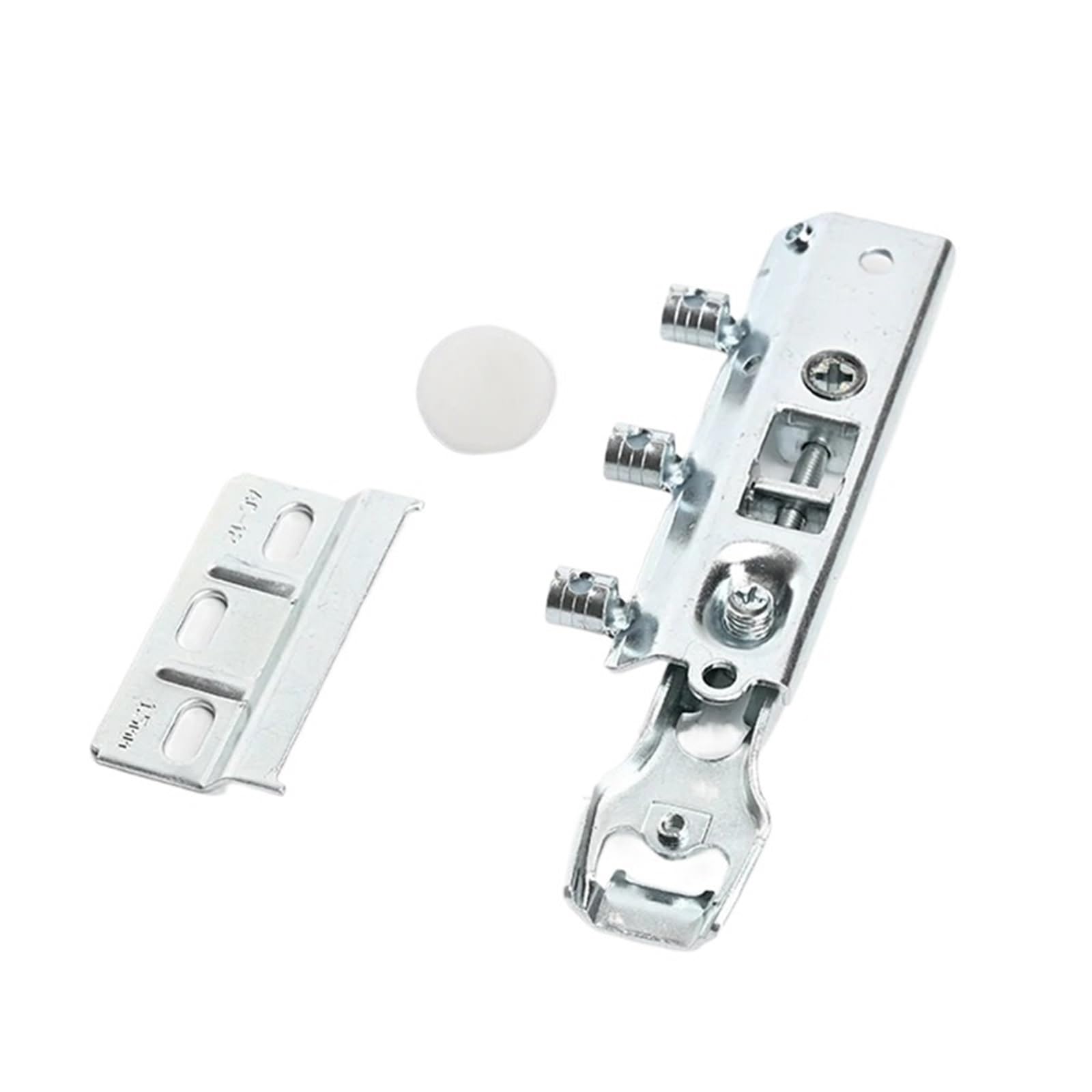Kdhcvkz A Pair Of White 2Pcs Adjustable Cabinet Hinges