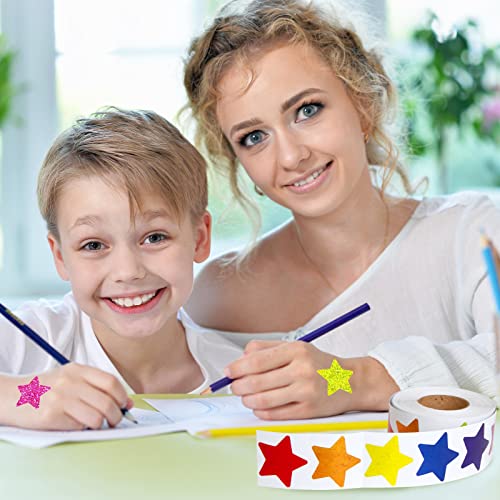 Worldbazaar WBY45W Large Star Stickers 500Pcs Large Sparkling Star Stickers thumb #5