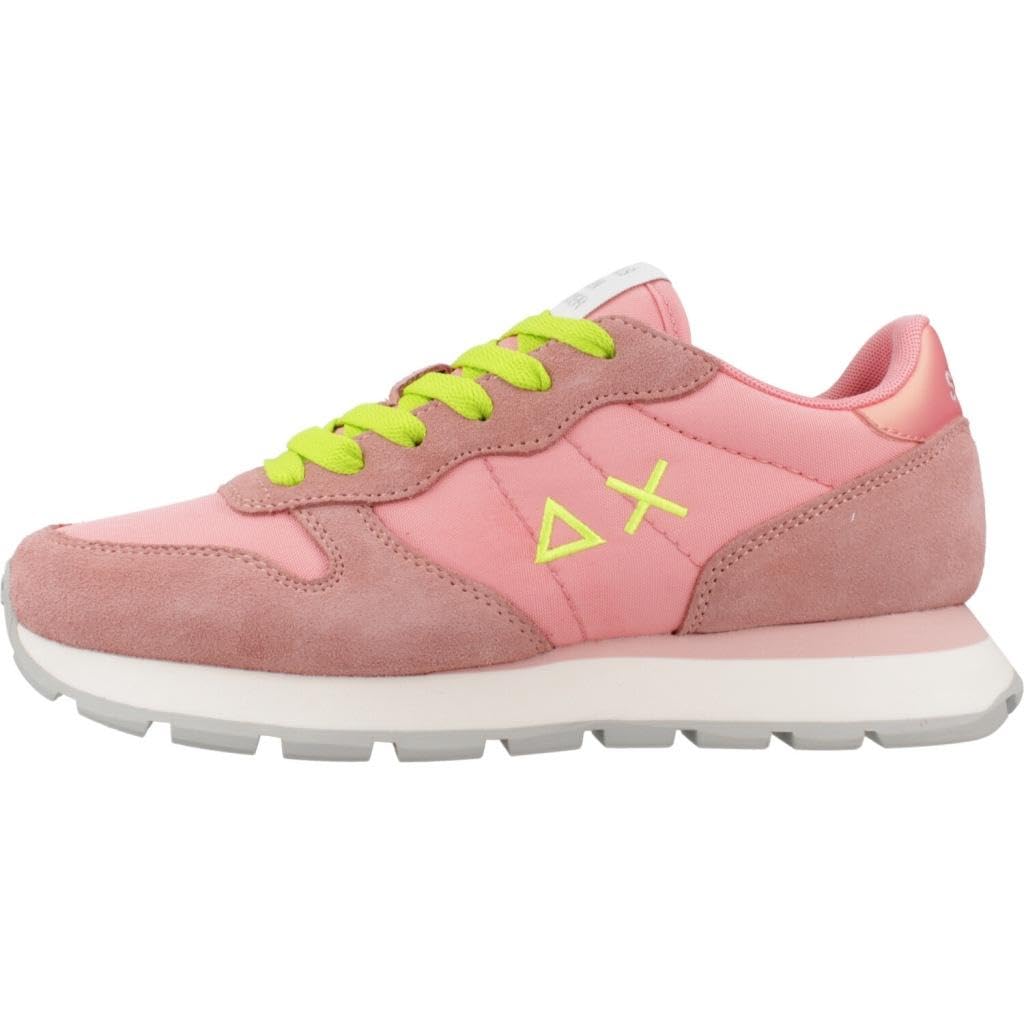 SUN68 Sneaker Ally Solid Nylon Z35201 (14 - Fenicottero, Sistema Taglie Calzature EU, Adulto, Donna, Numero, Media, 39)