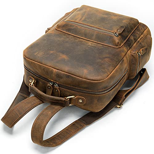 European and American Retro Backpack Men's Bag Backpack Large Capacity Travel Bag Original Bag2