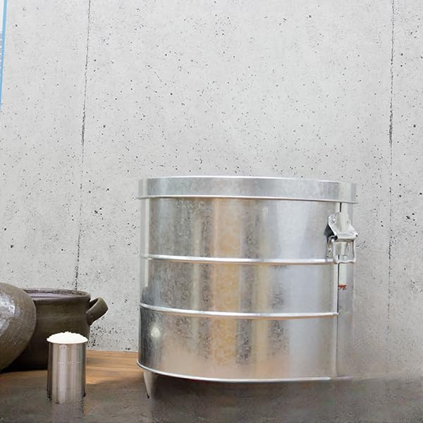 Amazon｜オバケツの米びつ 20kg用 キャスター付 ラッピング対応