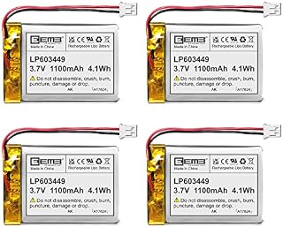 EEMB 3.7V 1100mAh 603449 Akumulator Lipo Akumulator litowo-polimerowy ze złączem JST