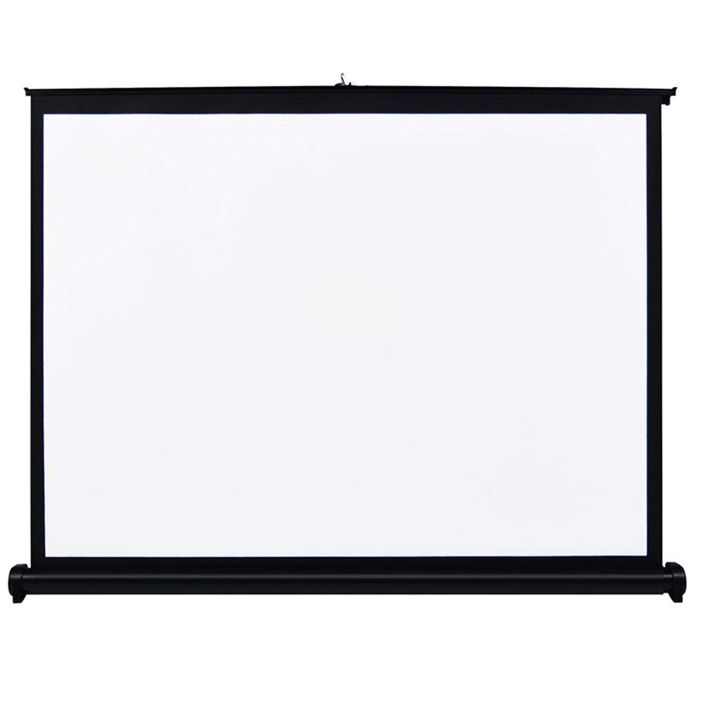 Écran de projection portable 4:3 de 101,6 cm pour projecteur DLP