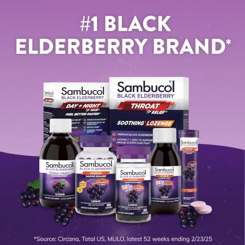 Sambucol Advanced Black Elderberry Syrup