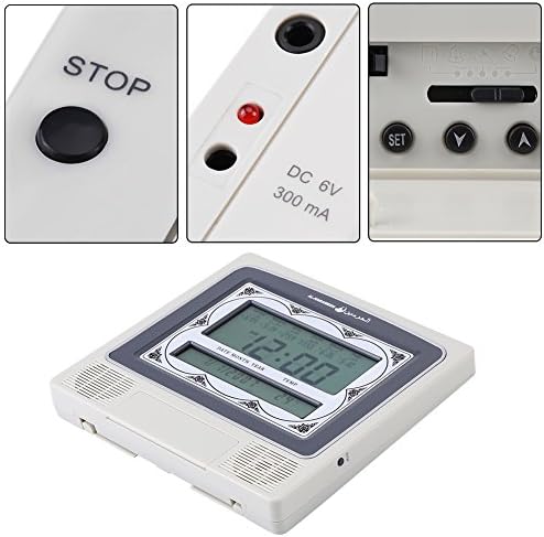 Miniatura 3 de Reloj despertador islámico Azan Musulmán Azan Reloj de oración de pared y mesa Alarma de oración musulmana Athan Islam Digital Azan Reloj para