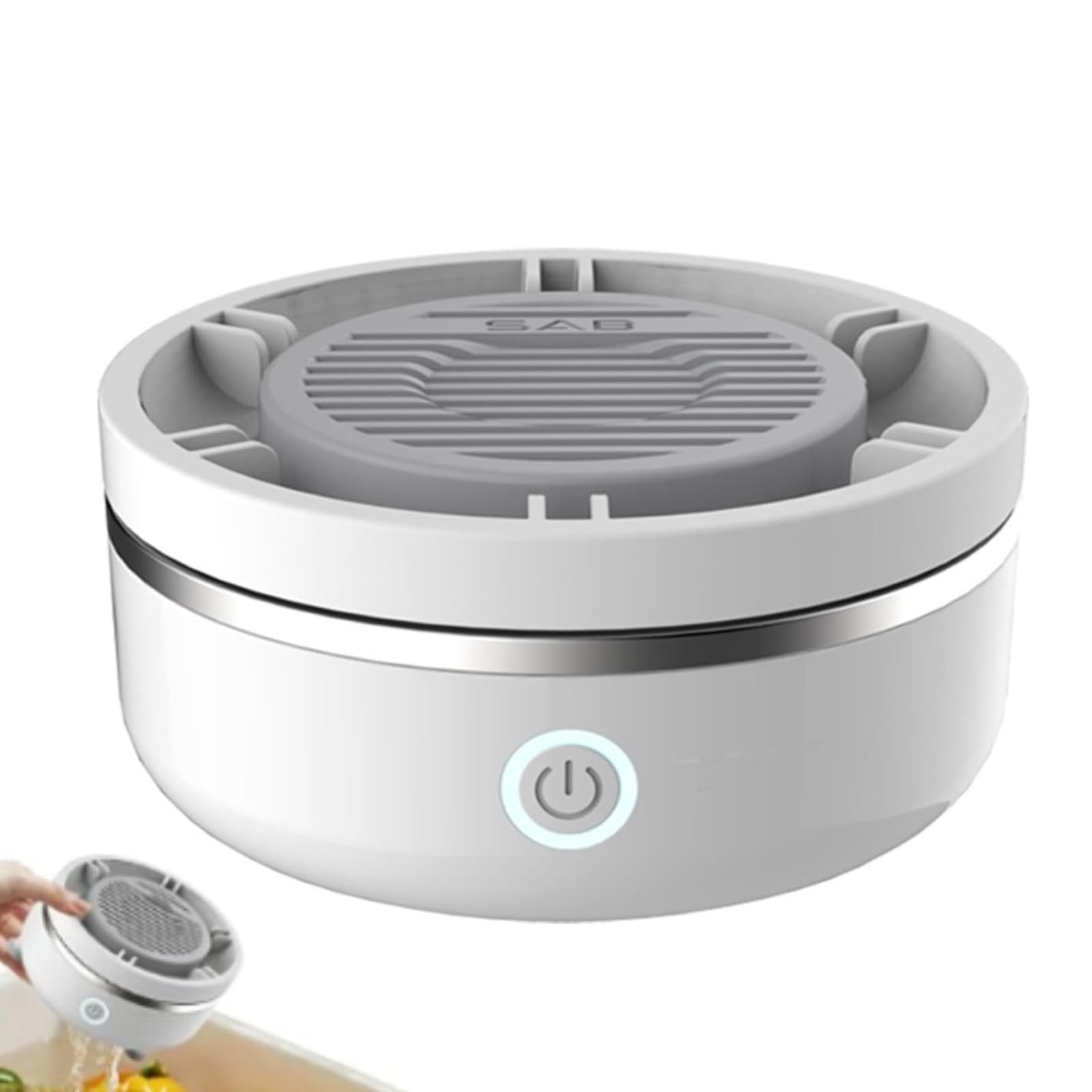 Purificatore portatile di frutta e verdura, rondella automatica da 2000 mAh per la pulizia di frutta, verdura, cereali, carne, frutti di mare e bacche