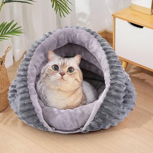 Compagnon compact pour sommeil confortable de chat et repos de chiot