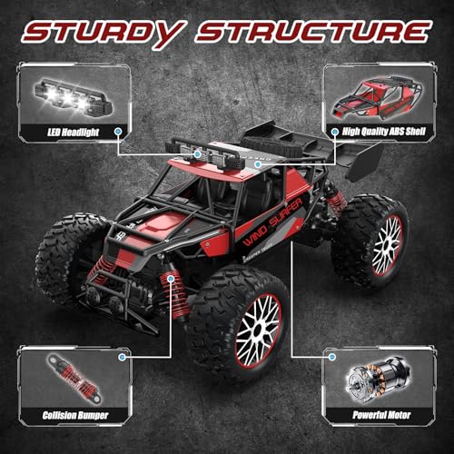 AsyPlaer 30+KM/H All-Terrain RC Truck