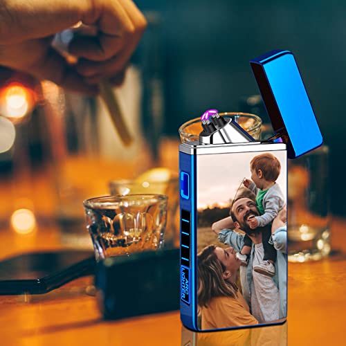 Encendedor eléctrico personalizado con foto y nombre miniatura 6