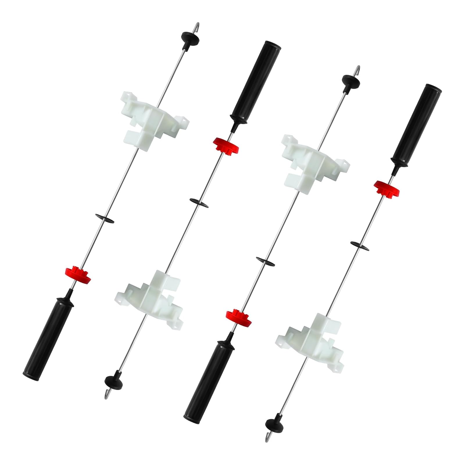 Buxuaaaa 4Pcs 424569P Washer Suspension Rod Stabilizer Rod for Automatic Washers Reduces Movement Vibrations Damping Laundry Accessory Easy Install