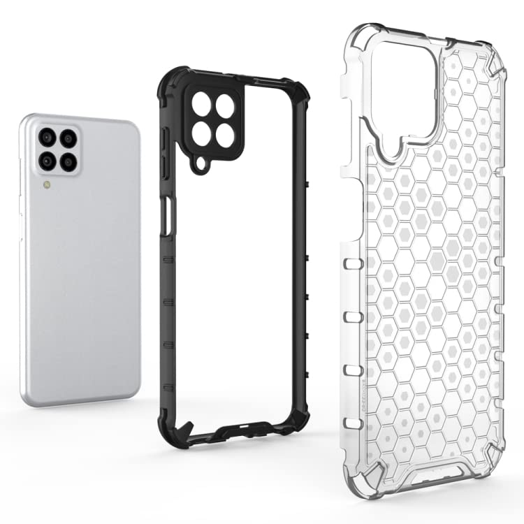 Image of Prime Retail Hard PC Back Case Cover for Realme C31 Anti Slip Ultra Thin Shockproof Reinforced Corners (Transparent)