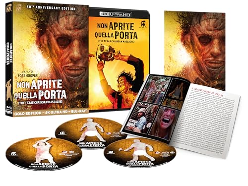 Edizione 4K UHD + Blu-ray Non Aprite Quella Porta (50° Anniversario 4K UHD + 2 Blu-ray)