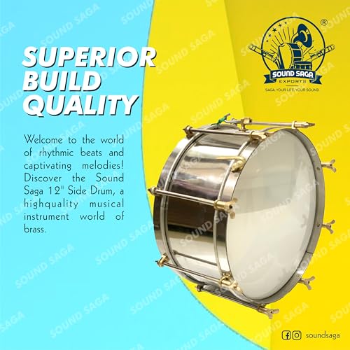 Image of Heavy Fitting ARMY MODULE Drum's (12'' BRASS)