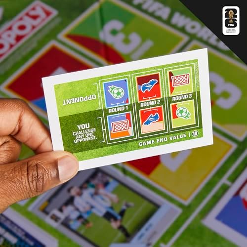 Monopoly Panini Prizm: FIFA World Cup Game I Soccer Board Game with Monopoly Panini Prizm FIFA World Cup 2026 Trading Cards I Ages 8+ (English Version) — view 8