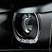 AKKON - For Ford F150 Black Exclusive Halo Projector SMD DRL LED Headlights Driver + Passenger Side Pair
