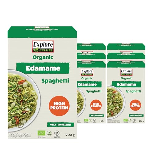 Explore Cuisine Organic Edamame Spaghetti 6 x 200g
