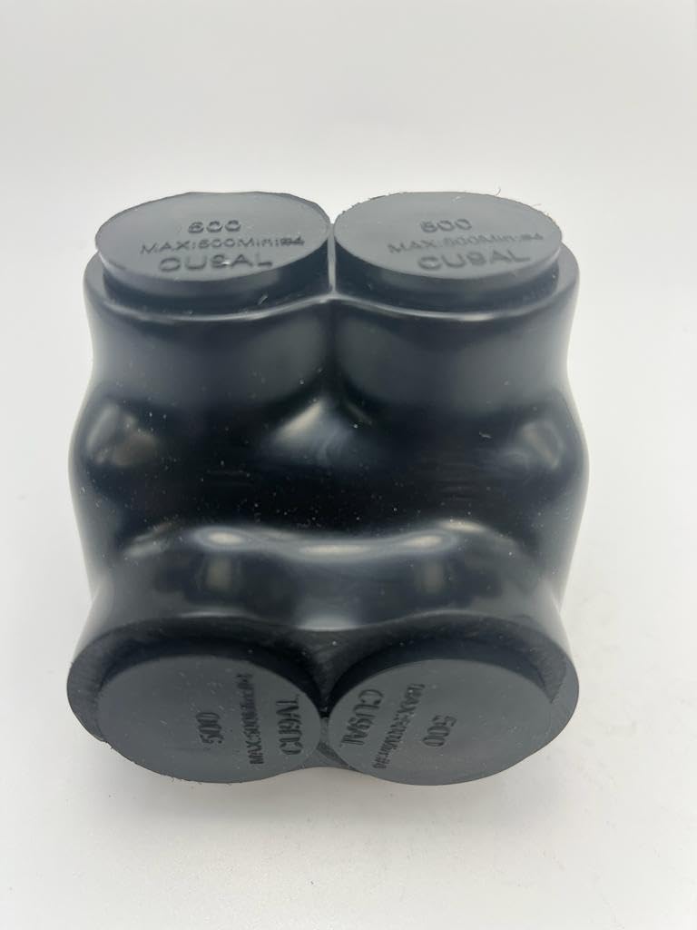 Insulated Wire Connectors DMNI - Polaris Connector Lugs Taps for Wires Range 3/0-6AWG Both Aluminum and Copper One Wire Per Terminal or 3/16