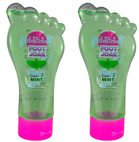 Foot Feet Soak Pedicure Soften Soothe Relax Mint Therapy Beauty