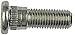 Dorman 610-238.1: M12-1.50 Serrated Wheel Stud - 14.22mm Knurl, 37.5mm Length