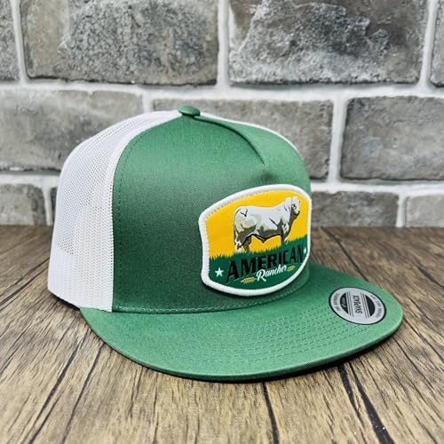 Image of Vexil American Rancher Adjustable Snapback Western Lifestyle Rodeo Southwest Inspired Meshback Hat
