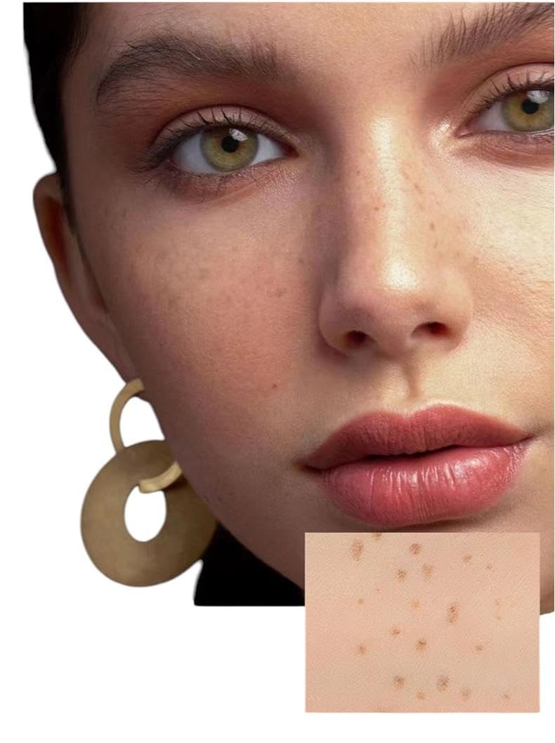 Light Brown Freckle Pen, Natural Lifelike Freckle Pen, Waterproof Longlasting Soft Dot Sopt Freckle, 1 g (Pack of 1) - Image 4