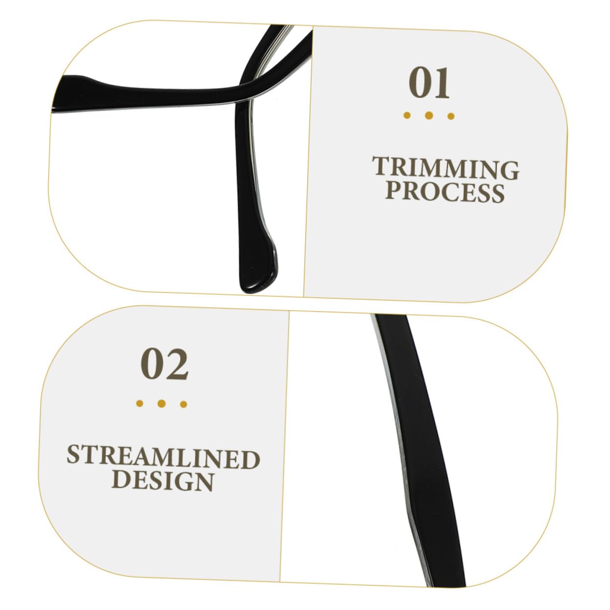 Didiseaon 8 Paires Accessoires Lunettes Branche De Lunettes De Rechange Bras De Pattes De De Rechange Branche De Remplacement De Pièces De Black Métal