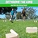 GoSports Regulation Size Kubb Viking Clash Toss Game Set for Kids & Adults