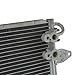 TRQ A/C Condenser and Receiver Drier Assembly Compatible with 2009-17 Volkswagen CC 2006-10 Passat 2012-15 Passat