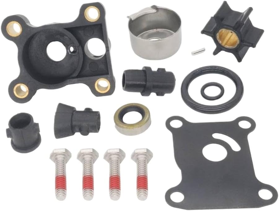 Compatible with Impeller Water Pump Repair Kit 394711 391698 Compatible With Outboard 9.9HP 15HP Replacement For Sierra 18-3327