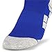 CWVLC Soccer Socks Mens Womens Rugby Sport Team Athletic Knee High Long Tube Cotton Compression Football Socks Blue Large (10-13 Women/8-12 Men)