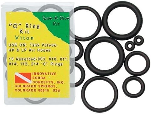 Innovative Concepts Viton Replacement Nitrox O Ring Kit