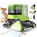 AAOBOSI Portable Carpet Cleaner Machine, 17Kpa Upholstery Steam Cleaner with...