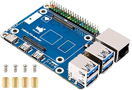 Module de calcul 4 vers Raspberry Pi 4, carte de conversion haut de gamme stable