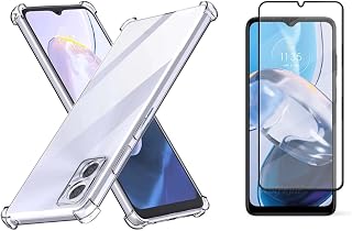 Capa Capinha Anti Impacto + Película 9D Cerâmica Compatível Com Moto E22 - (Hard Glass Store)