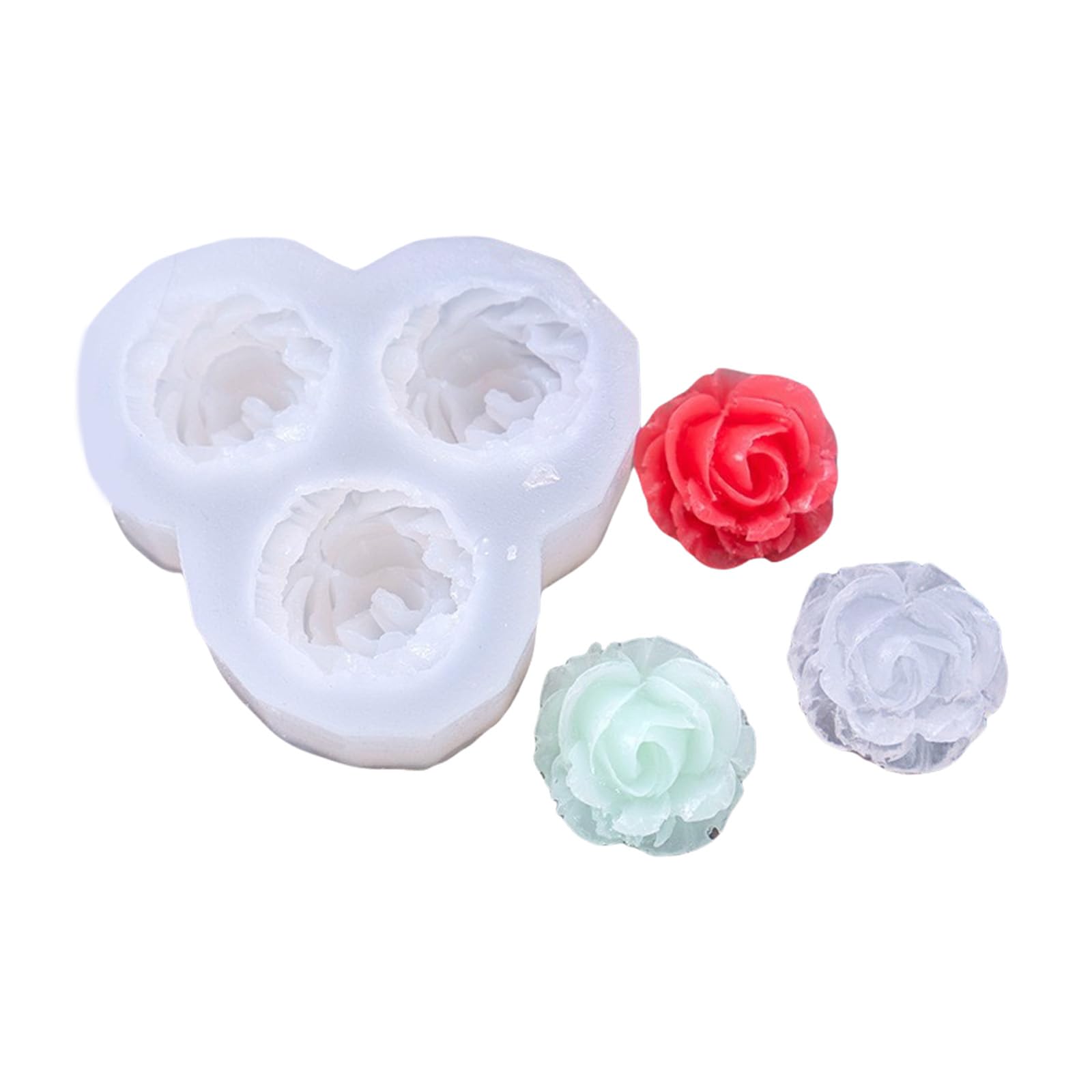 Xjdzineq Succulents Plant Molds Castings Epoxy Resin Flowers Silicone Plasters Baking Succulents Plant