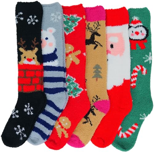 Image of ToBeInStyle Women's Pack of 6 or 12 Knee High Socks