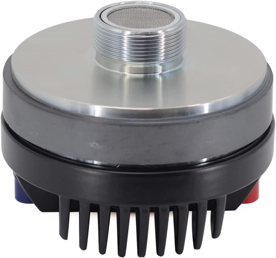 KIT SET PER SP AUDIO SP DRIVER 44 1 driver a compressione, 250 watt rms 500 watt max, filettatura da 3,5 cm per trombe, impedenza 4 ohm, 110 db spl, 1 pezzo + condensatore e 3 sticker omaggio