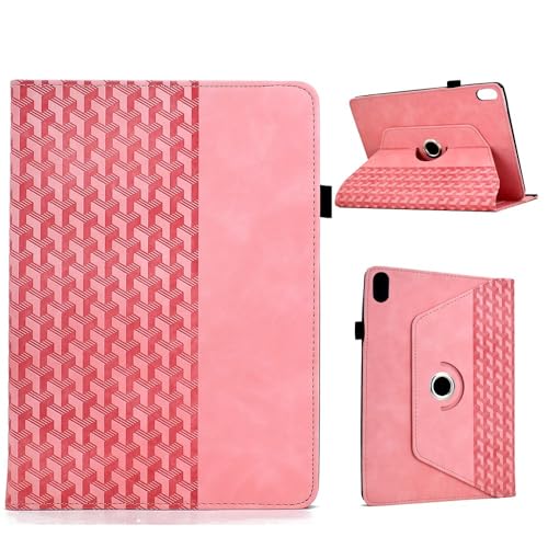 Étui iPad Air 11 M3 2025 en cuir intelligent rose de haute finition