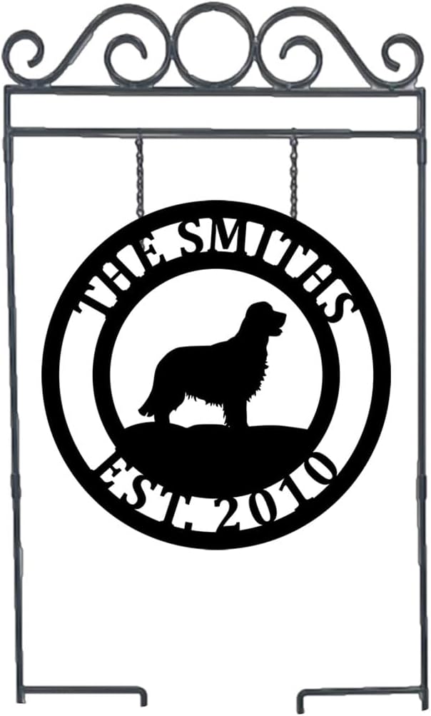 Custom Golden Retriever Garden Flag for Outdoors, Golden Retriever Yard Sign Gifts for Women (Golden Retriever)