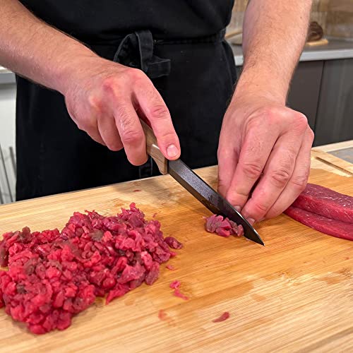 Couteaux céramique noire Durandal pour couper sans effort les aliments