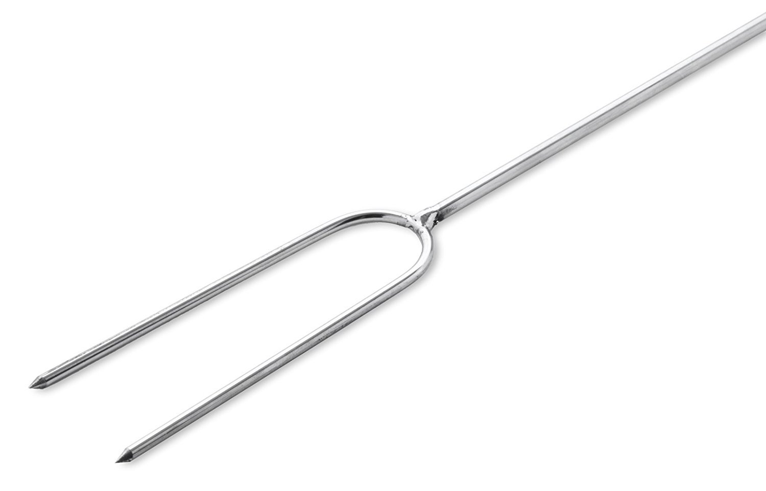Bardzo długi szpikulec do grilla, rożen na kiełbasy, sztućce do grilla ze stali nierdzewnej 115 cm