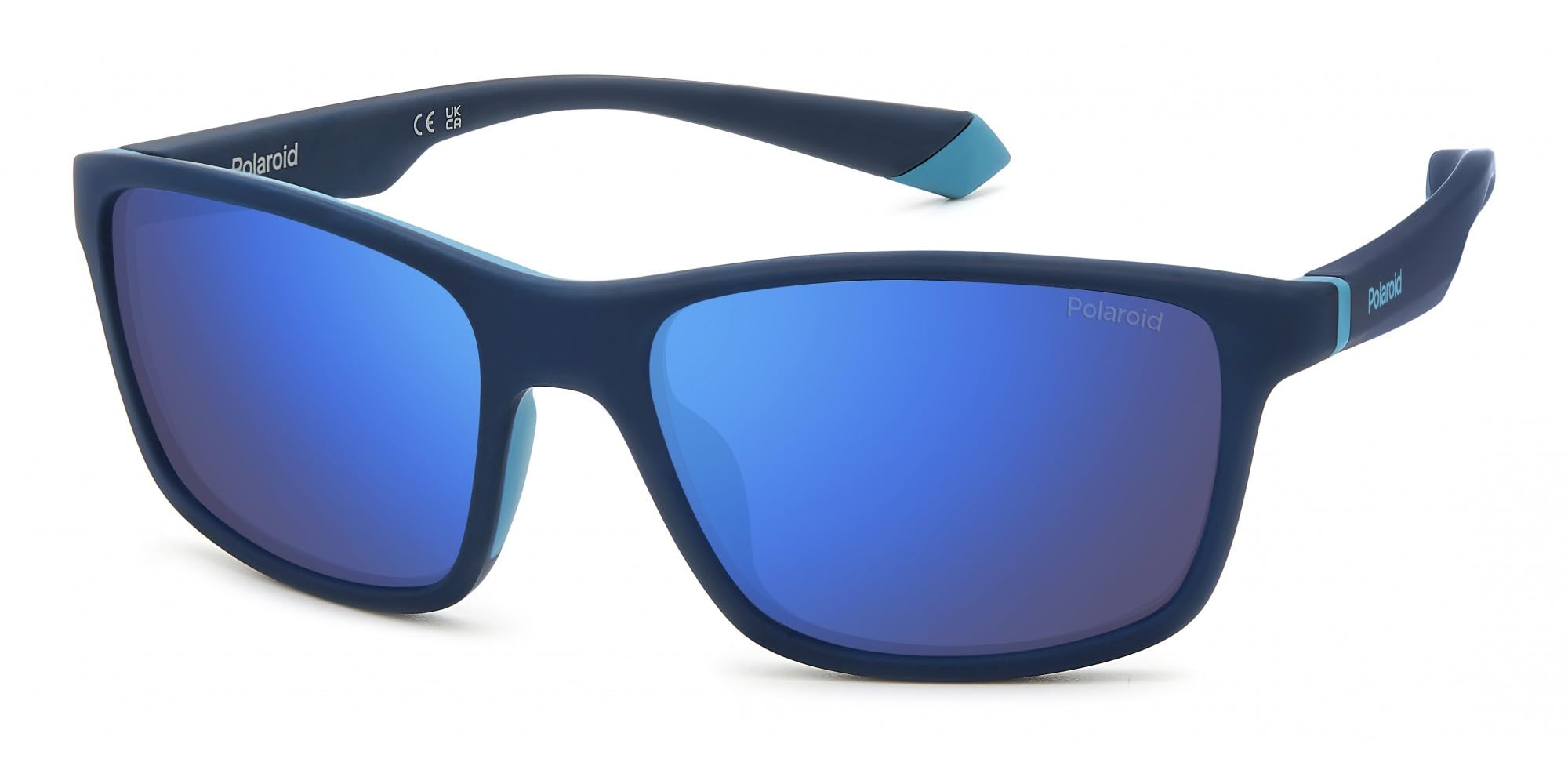 POLAROID Brille PLD 2153/S Größe 58-16 mm Matte Blau polarisiert