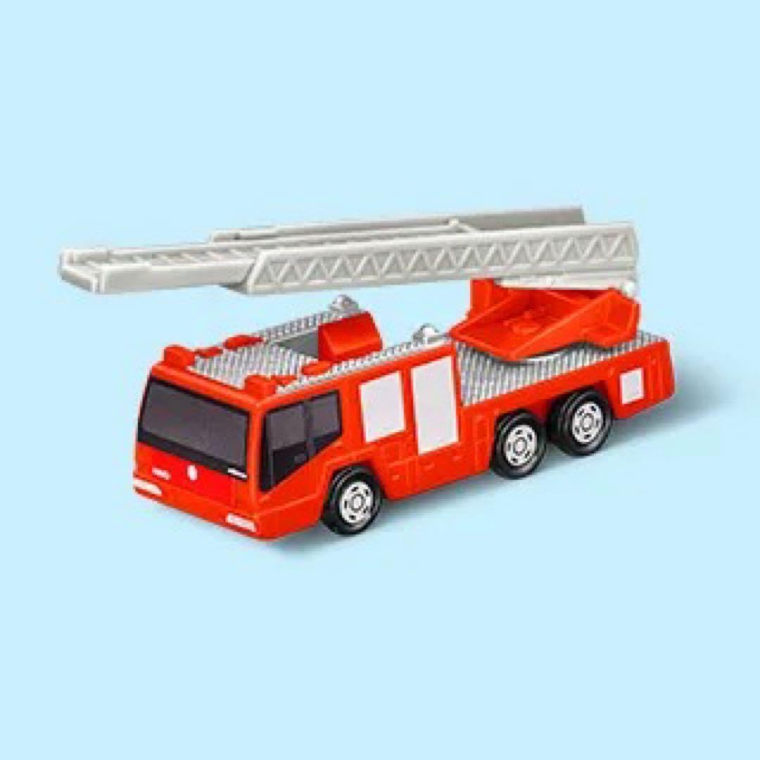 Amazon.co.jp: CBG-0123ハッピーセットトミカ野はしご付消防車 EOJ